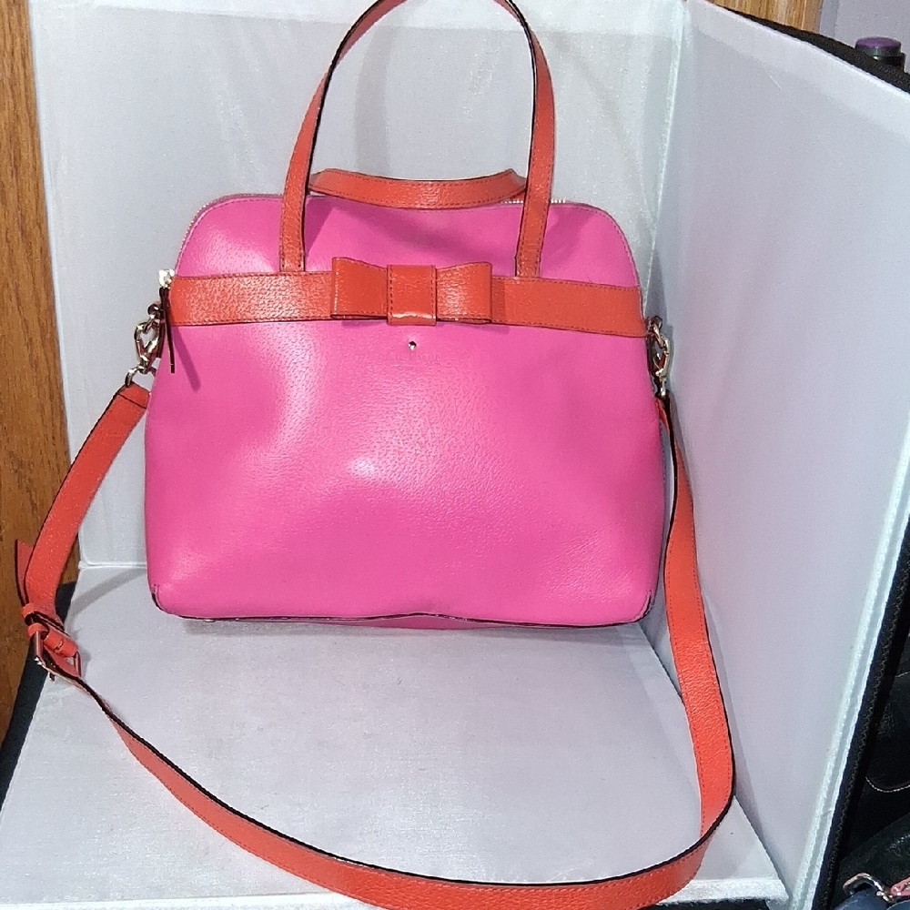 kate spade leather satchel